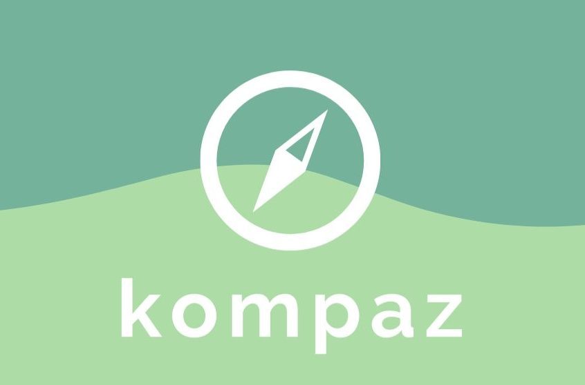 Logo des Kundenunternehmens Kompaz - ein Unternehmen das Betriebliches Gesundheitsmanagement anbietet